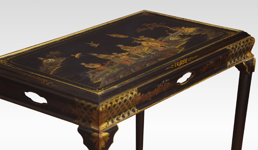 Chinoiserie decorated table View II