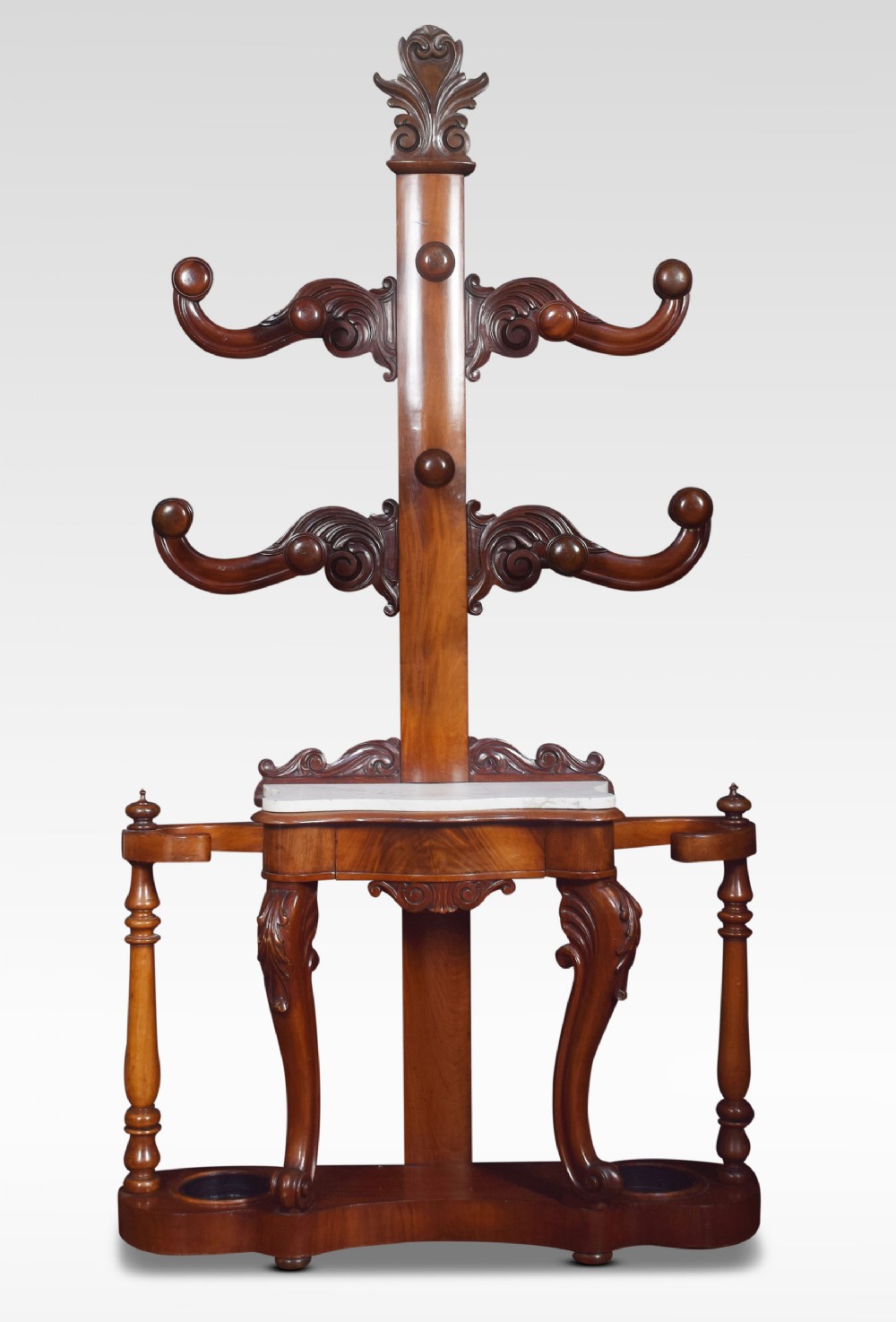 Mahogany Hall Stand