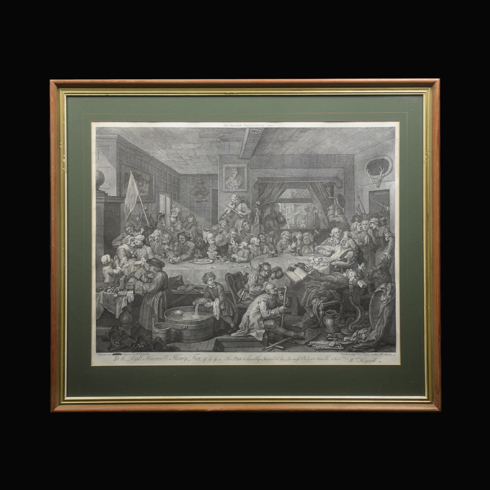 Set of four engravings William Hogarth View II