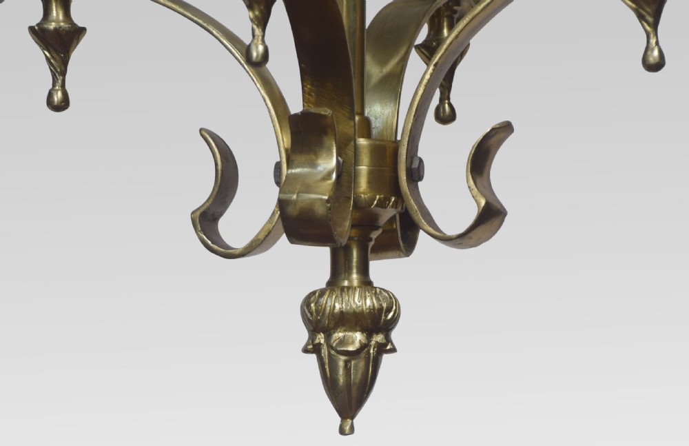Large four light hall lantern View VI
