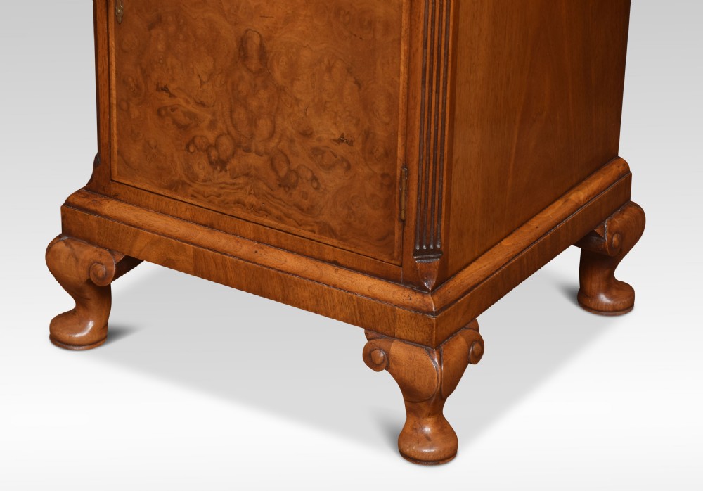 Pair of Queen Ann Style bedside cabinets View III