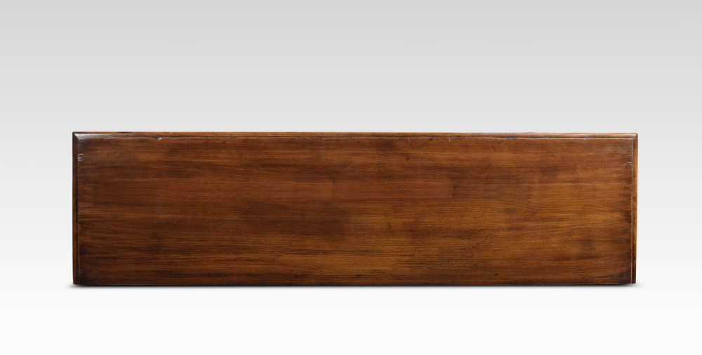 Jacobean style oak three drawer dresser base View IV