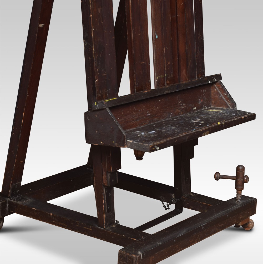 19th Century Artist’s Easel by G. Gent of Bayswater View III
