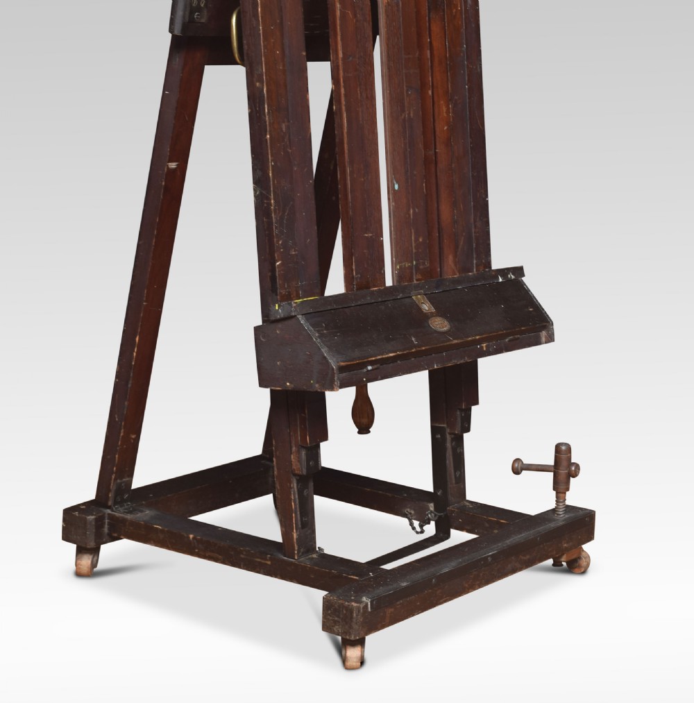 19th Century Artist’s Easel by G. Gent of Bayswater View V