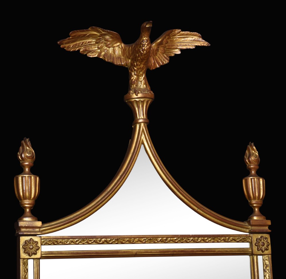Regency style pier mirror View III