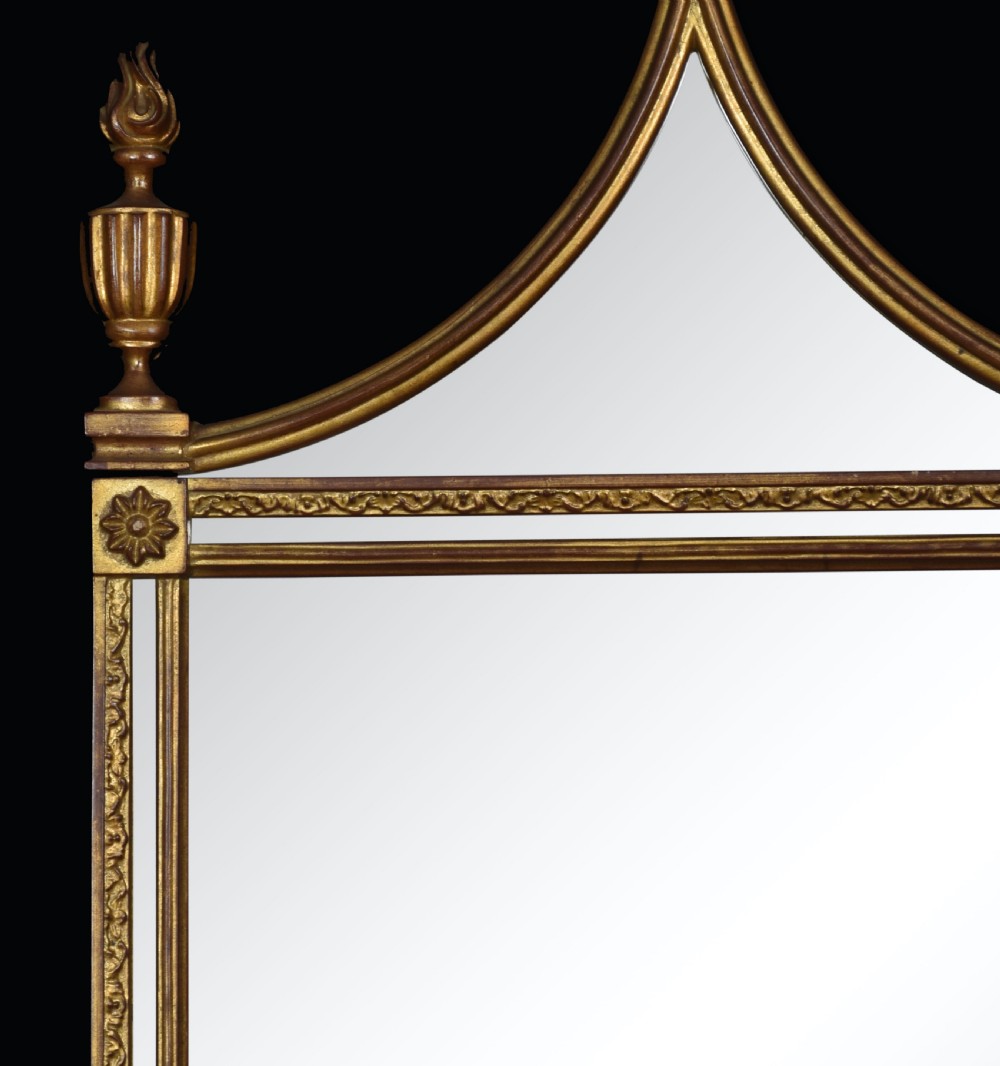 Regency style pier mirror View IV