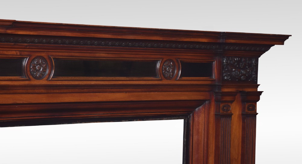 Walnut fire surround View IV