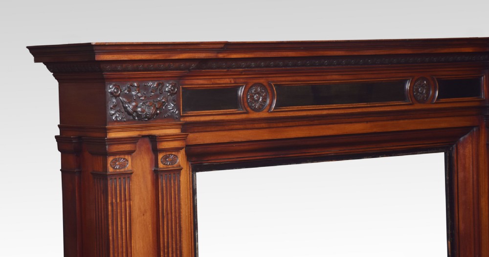 Walnut fire surround View VI