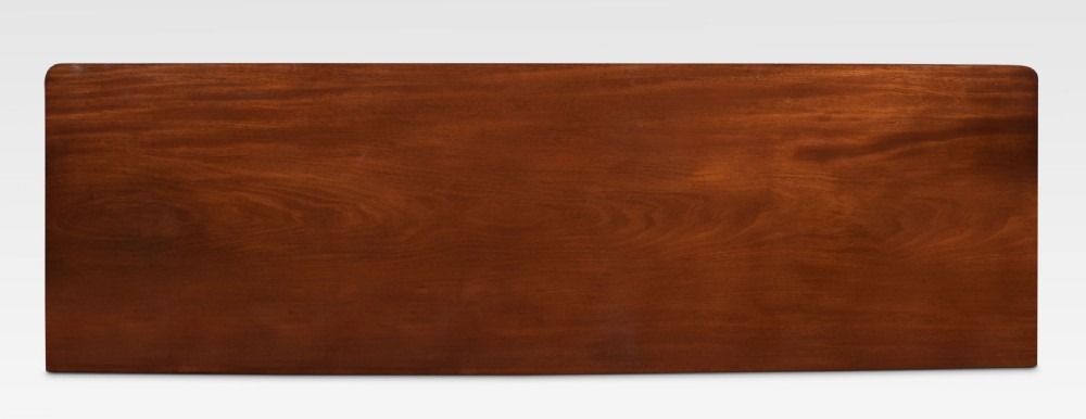 Mahogany low linen press by Holland and Sons View X