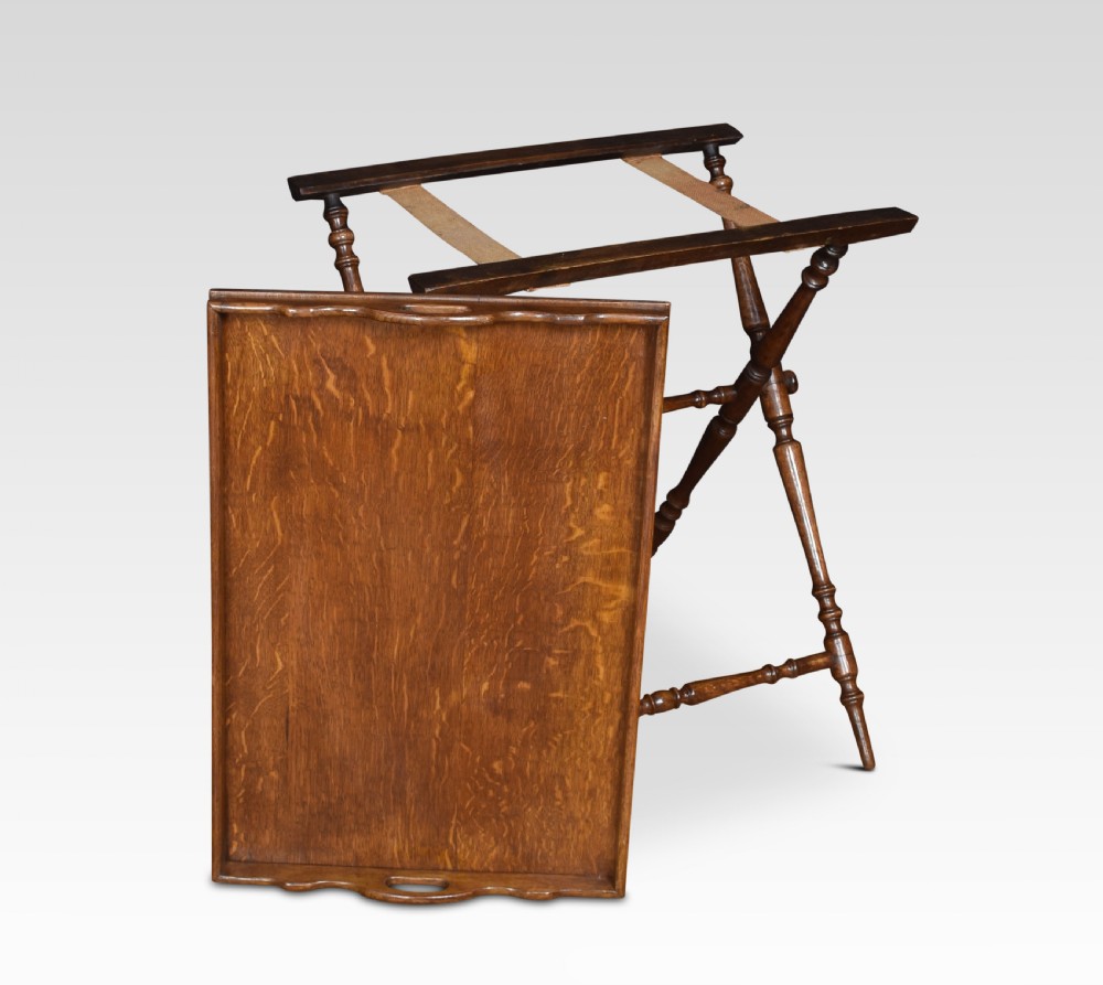Oak butlers tray View III