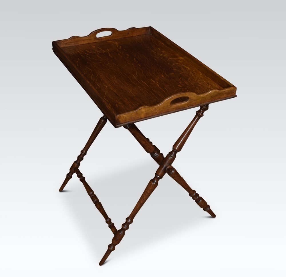 Oak butlers tray View V