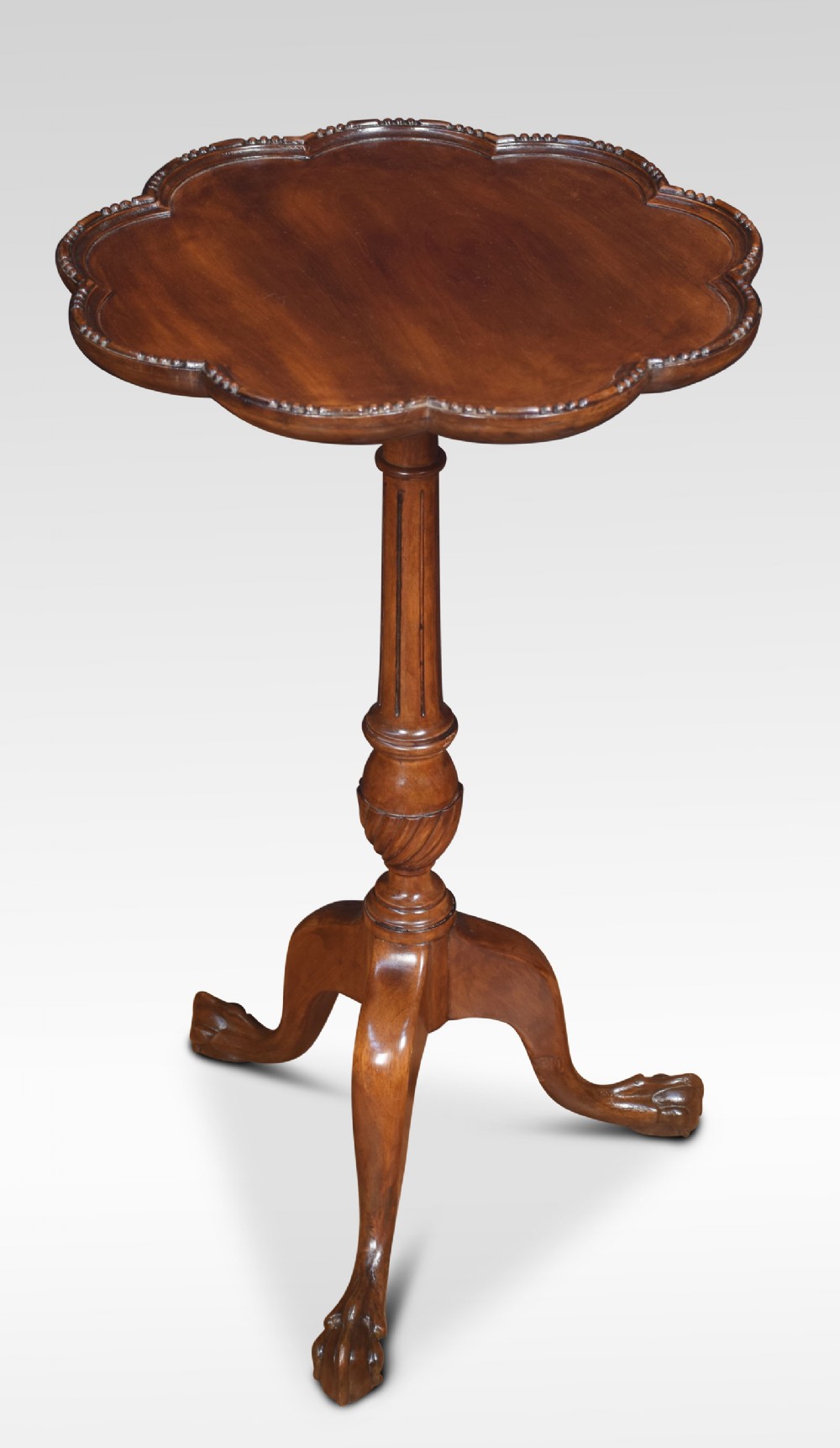 Mahogany side table