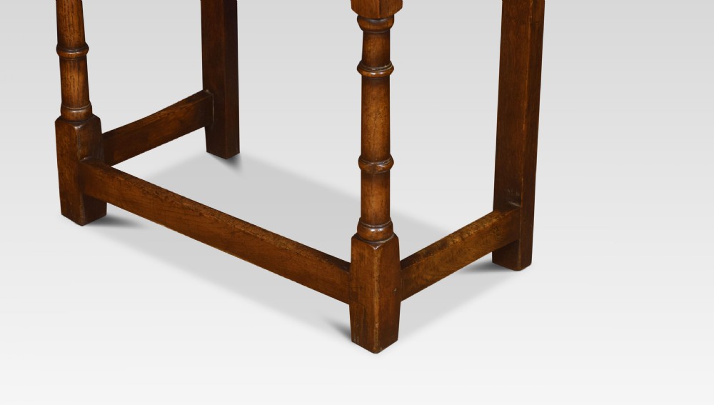 Oak side table View III