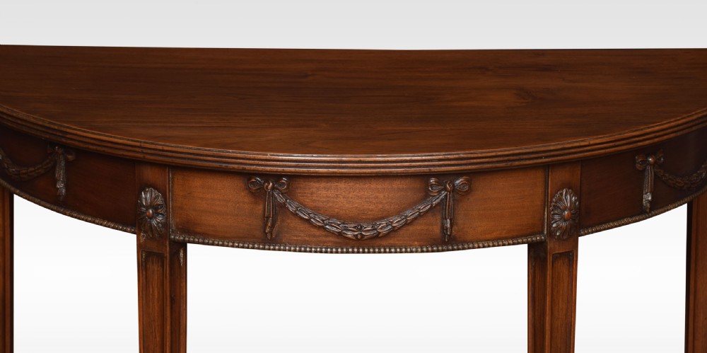Adam Revival mahogany hall table View III