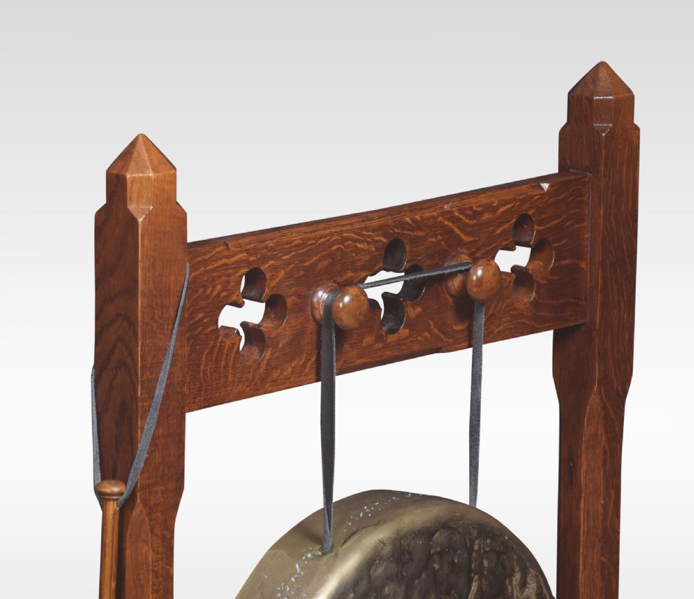 Gothic revival dinner gong View II