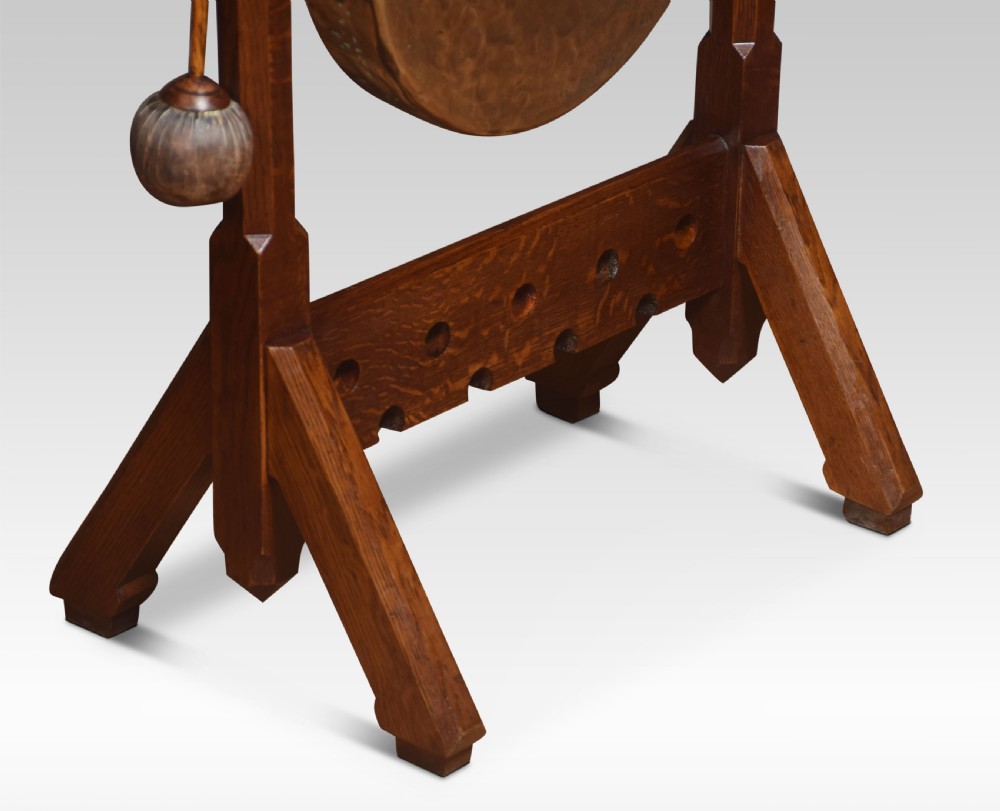 Gothic revival dinner gong View III