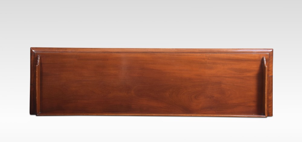 Pair of mahogany open bookcases View VIII