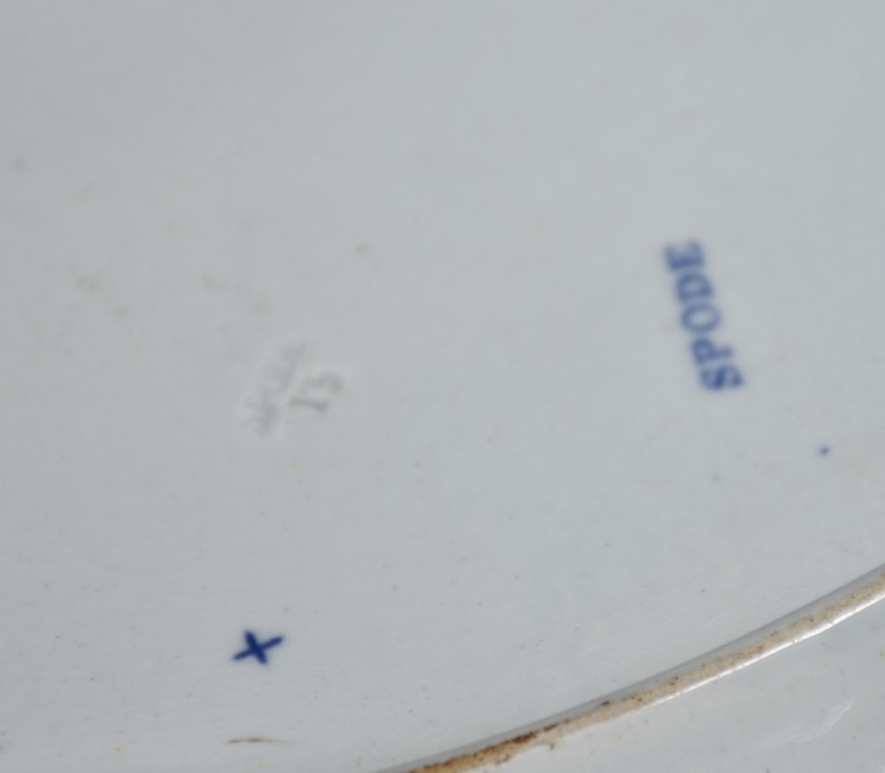 Spode blue and white Tureen View V