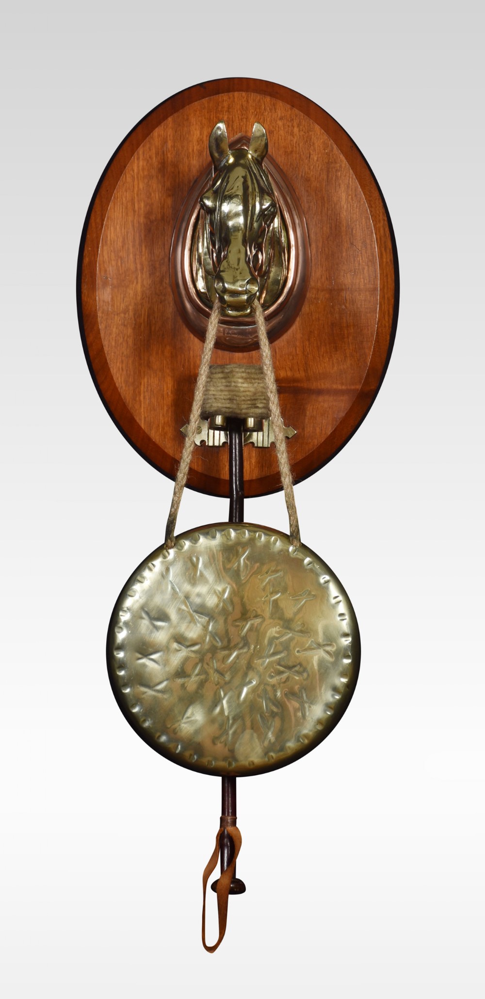 Wall hanging dinner gong