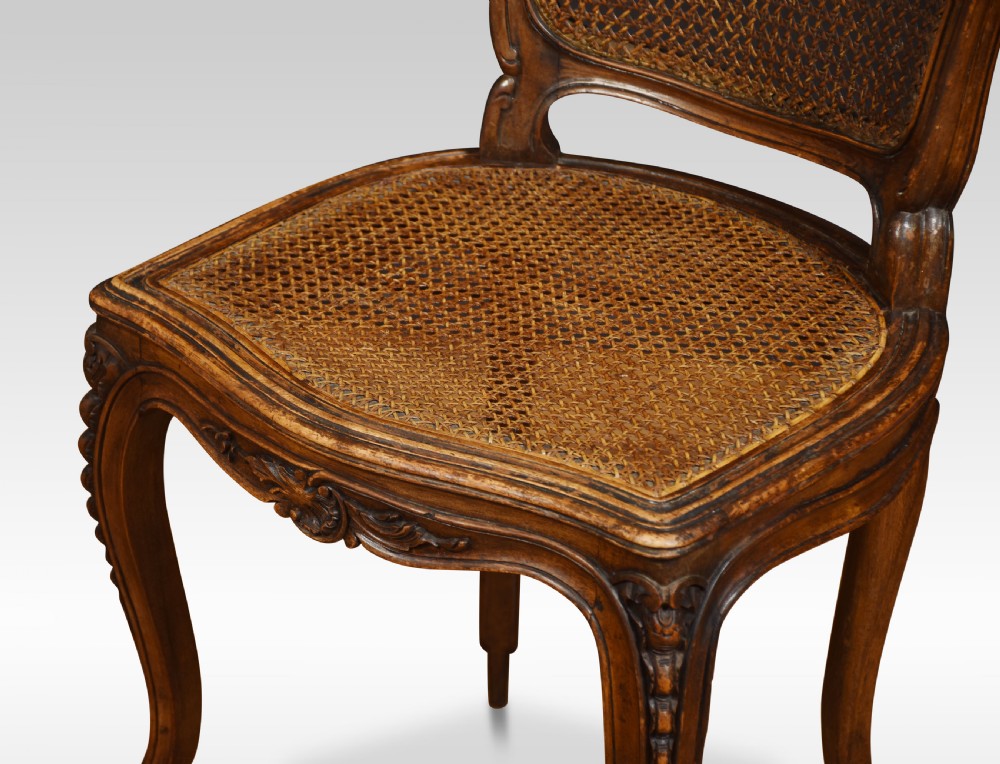 Pair of Louis XV style side chairs View V