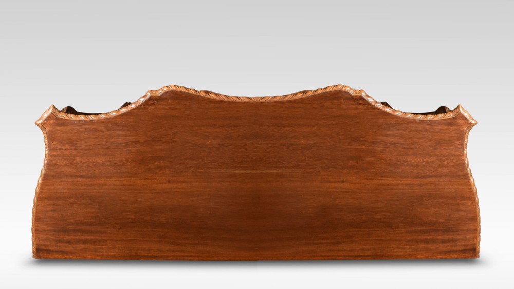 George III style serpentine fronted sideboard View XI