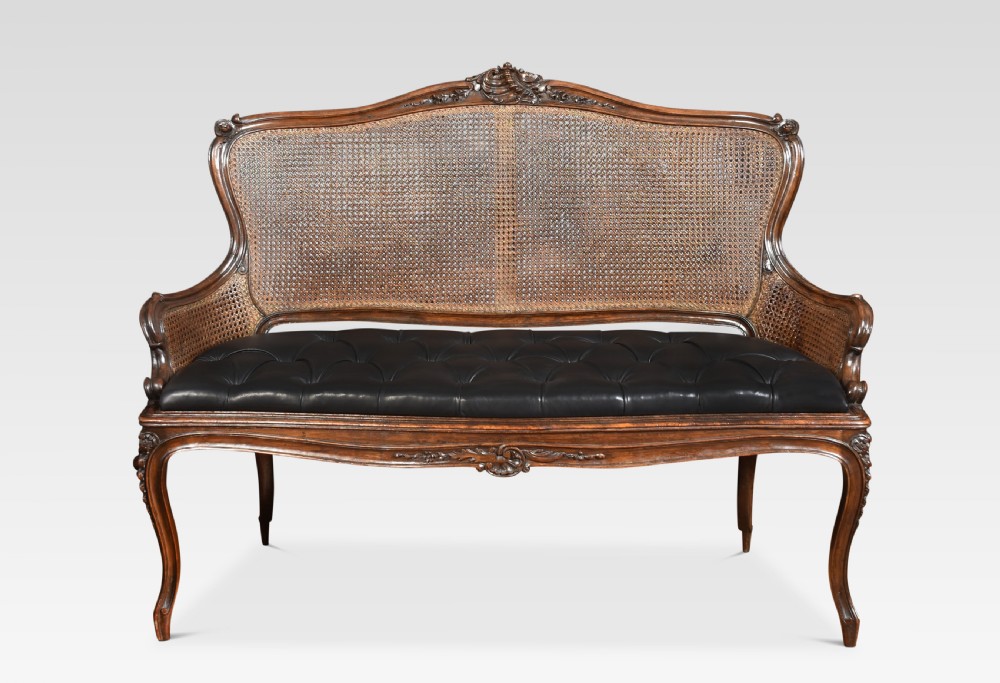 French Louis XVI style settee View IV