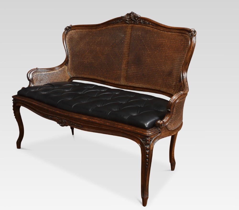 French Louis XVI style settee View V
