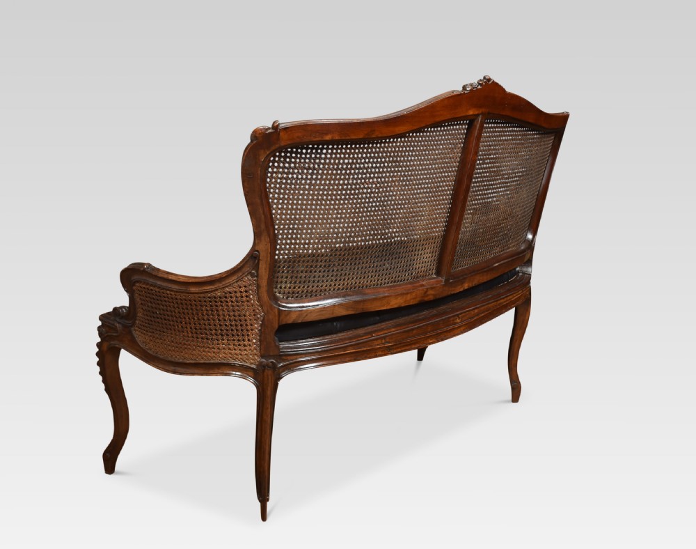 French Louis XVI style settee View VI