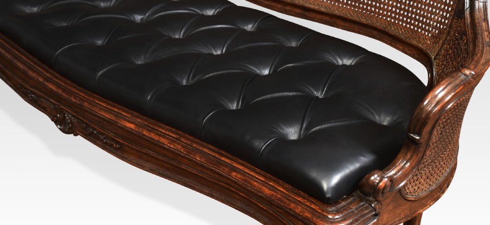 French Louis XVI style settee View VII