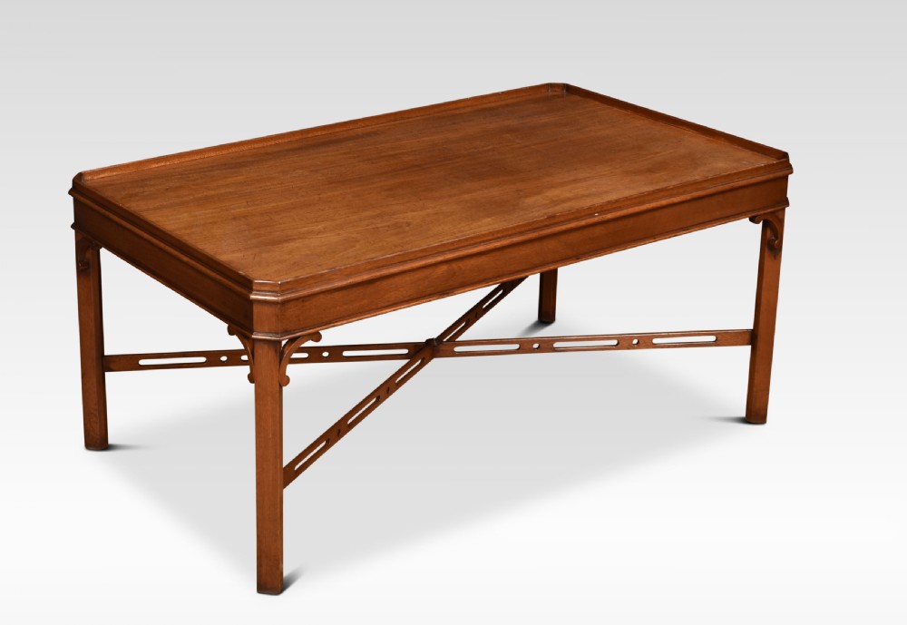 Mahogany coffee table