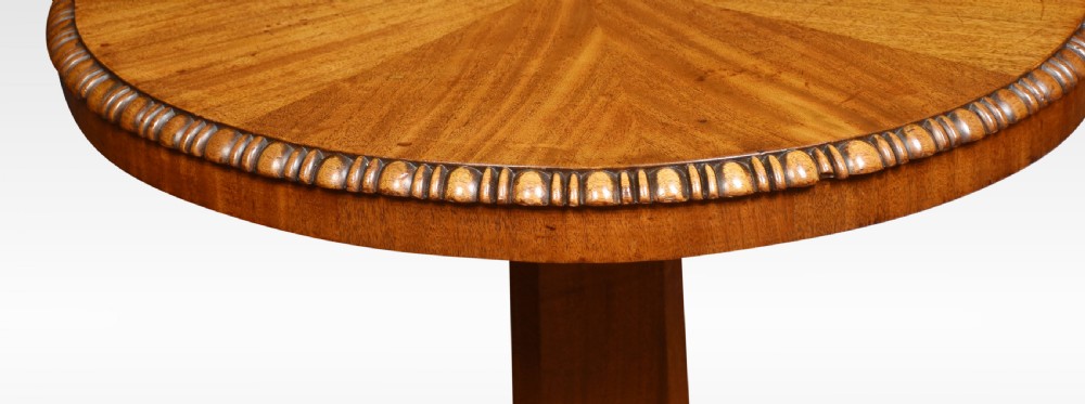 Mahogany pedestal table View III