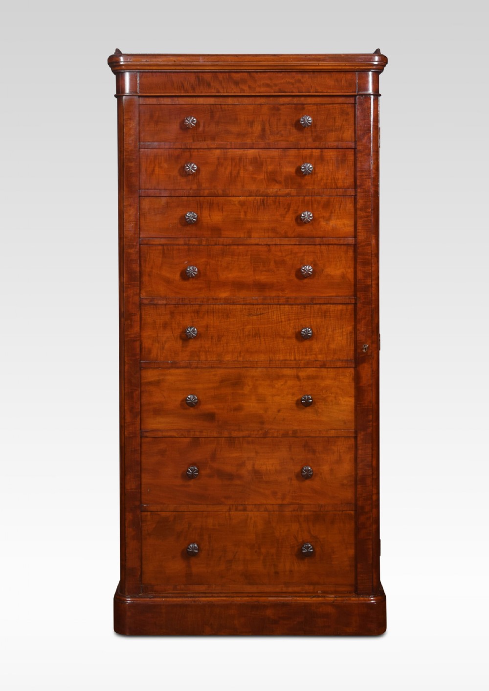 Mahogany Wellington chest