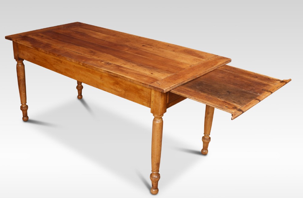 Fruitwood farmhouse table