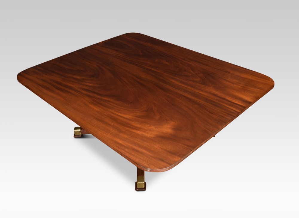 Regency mahogany coffee table View IV