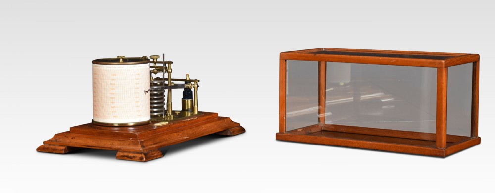 Mahogany cased Barograph View II