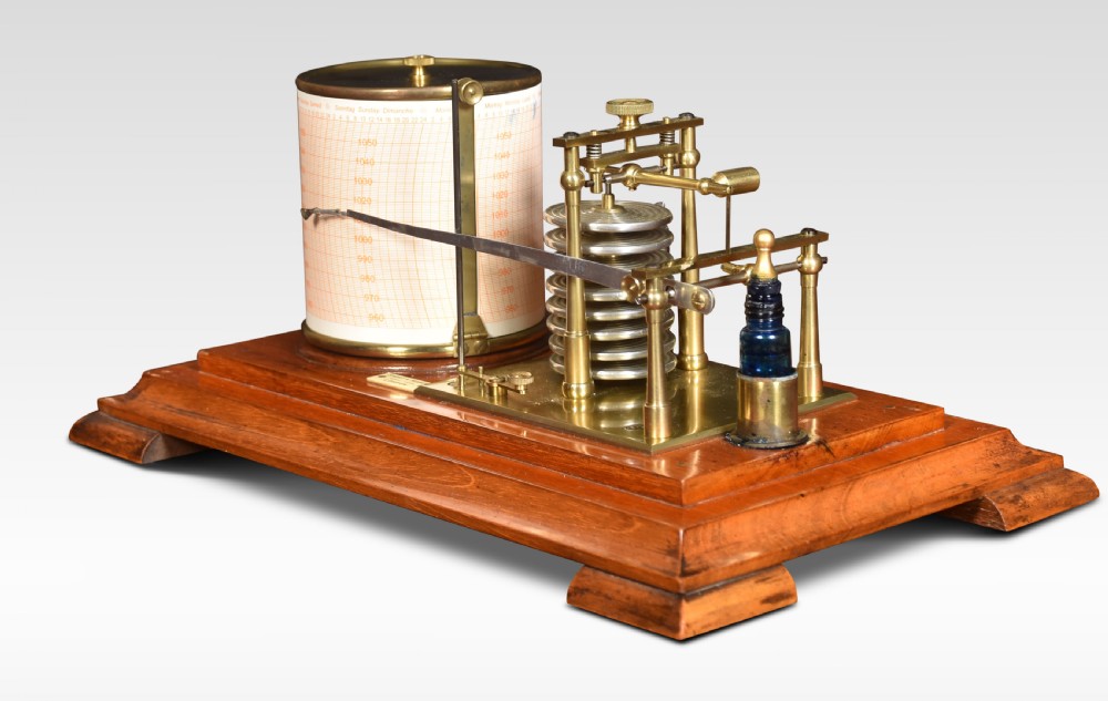 Mahogany cased Barograph View V