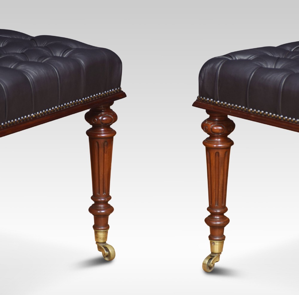 Pair of 19th century stools View V