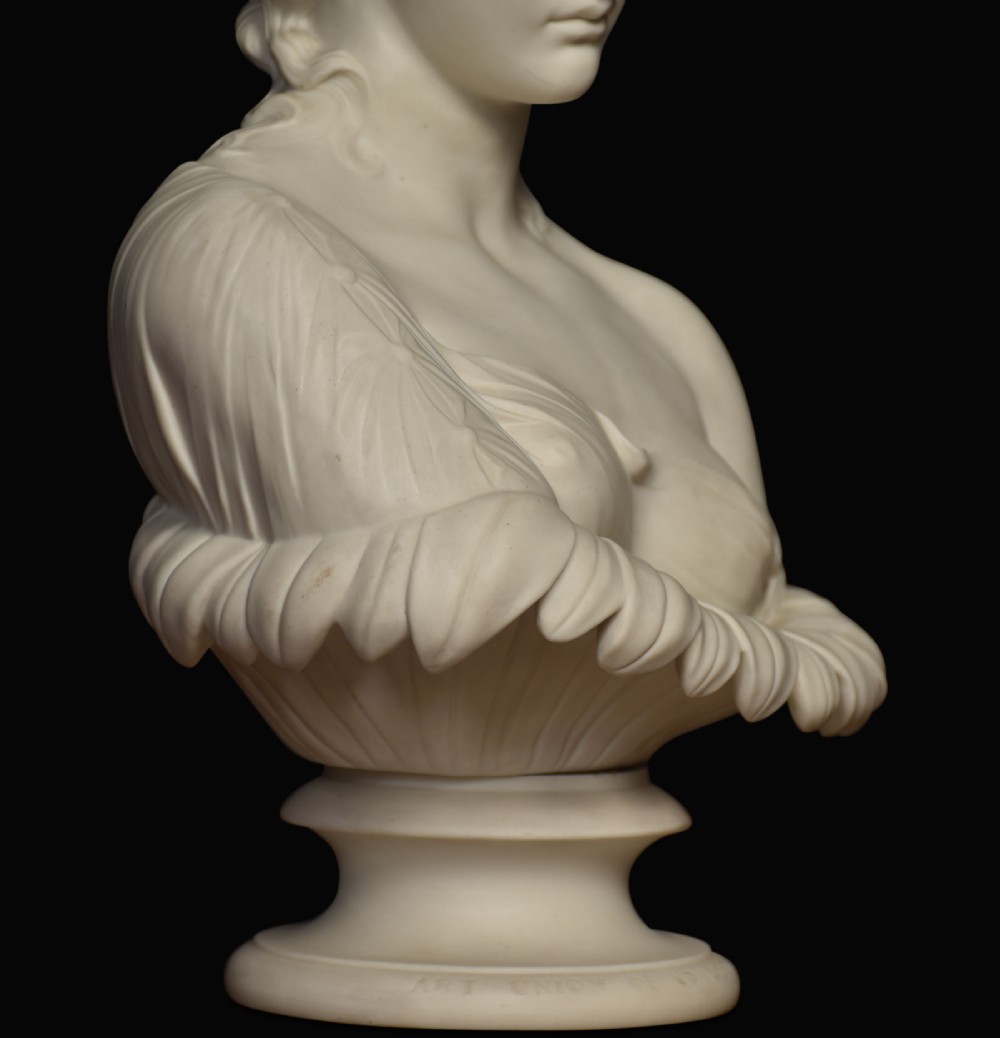 Large Art Union of London bust of Clytie View II