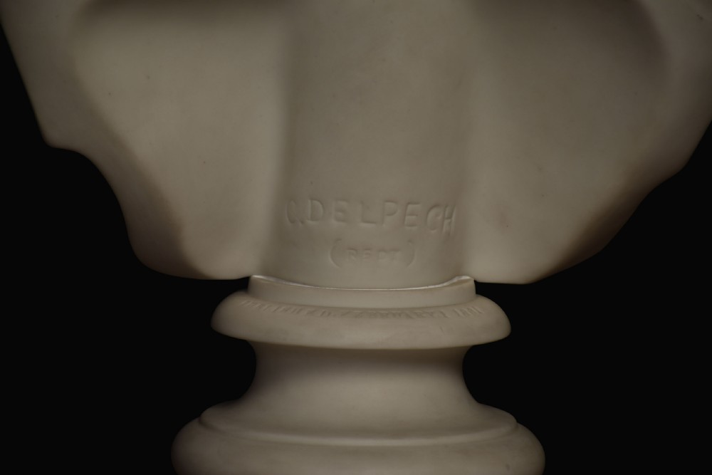 Parianware bust of Apollo View V