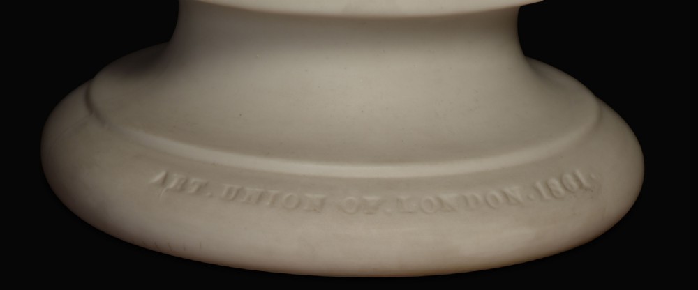 Parianware bust of Apollo View VI
