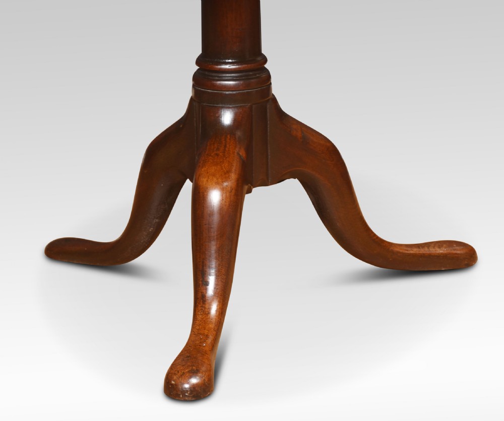19th century mahogany drum table View IV