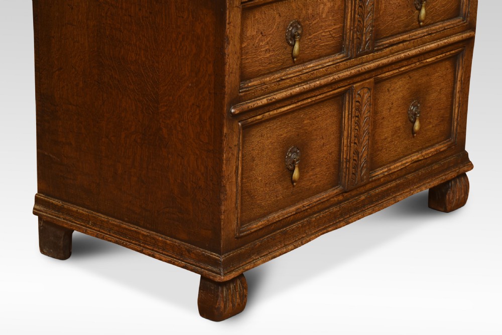 Jacobean style chest on chest View V