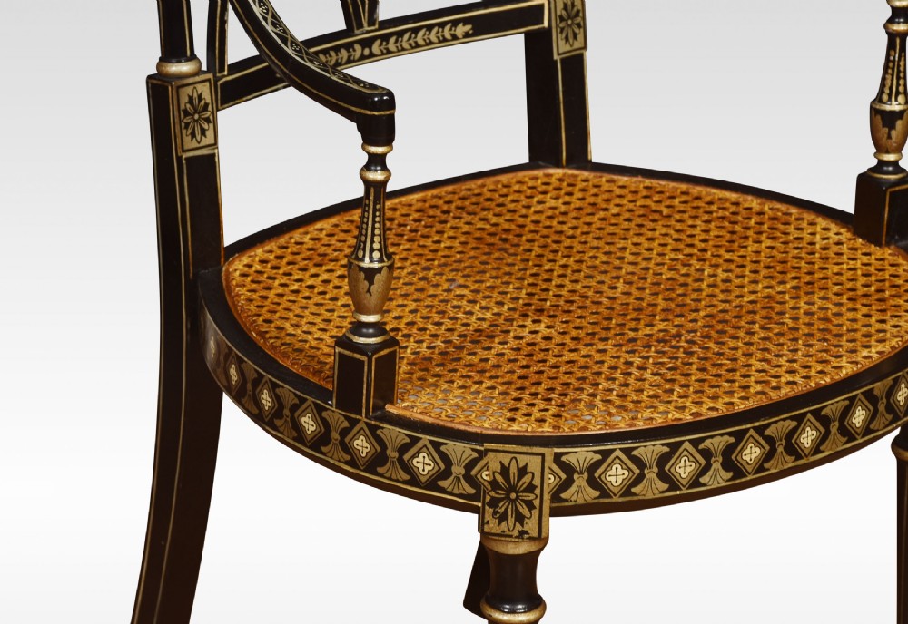 Pair of Regency style armchairs View IV