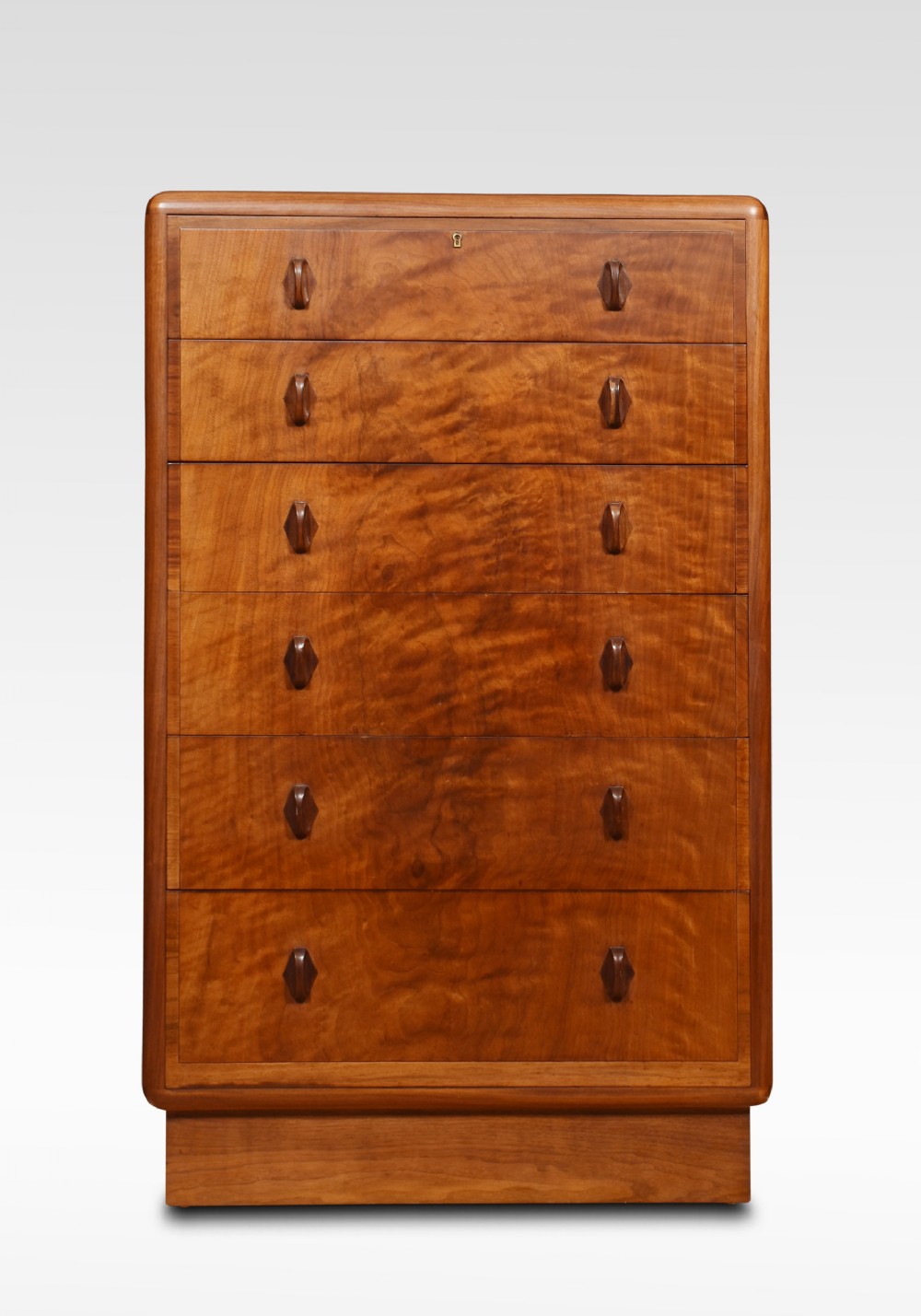 Arts & Crafts Cotswold School walnut Chests of Drawers