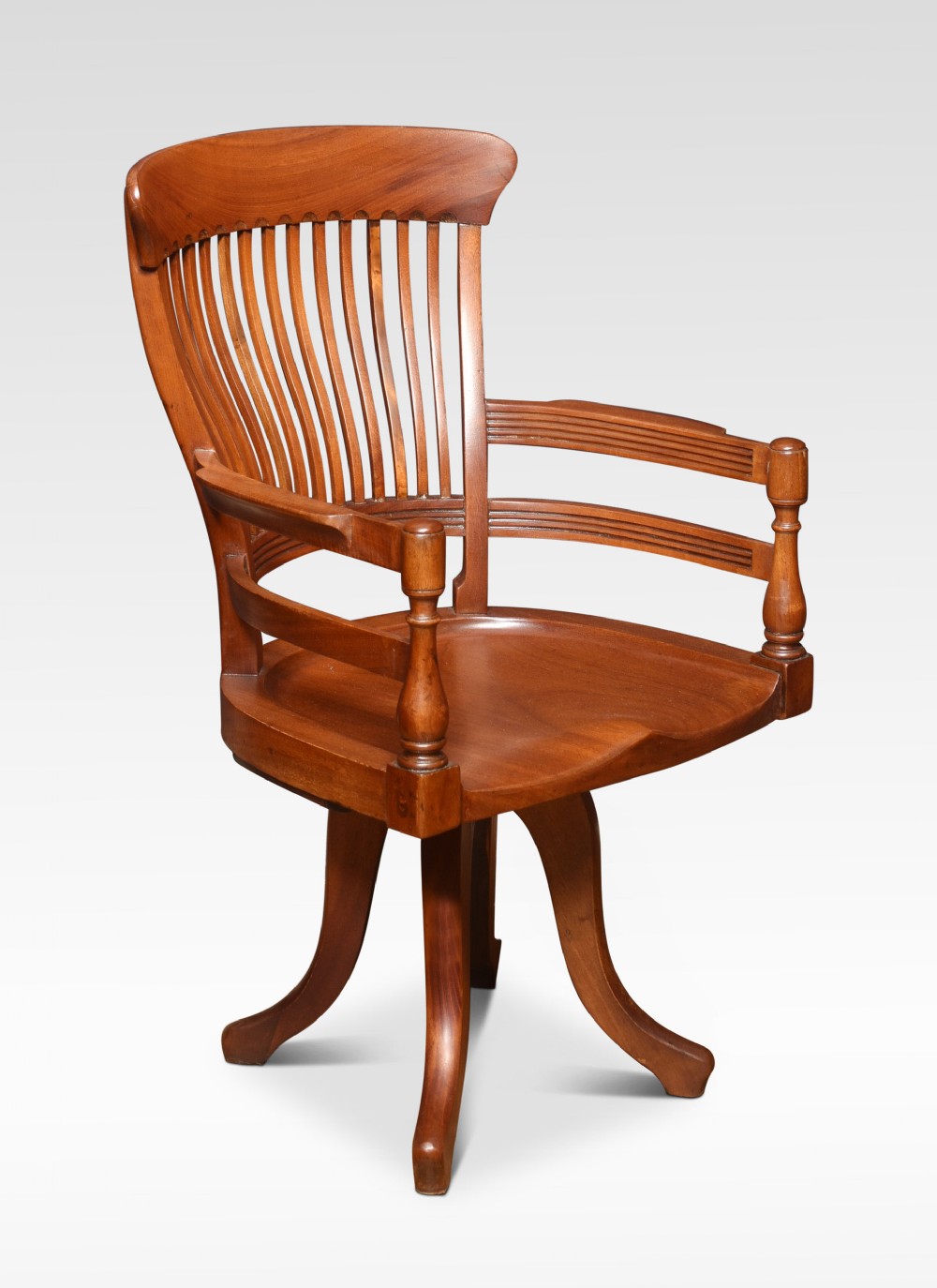 Aesthetic Movement office chair by E W Godwin