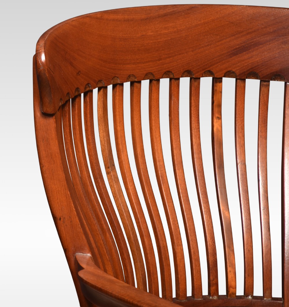 Aesthetic Movement office chair by E W Godwin View II