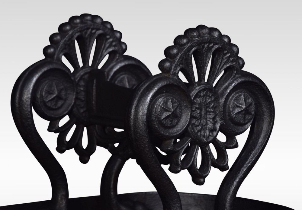 Regency cast iron boot scraper View II