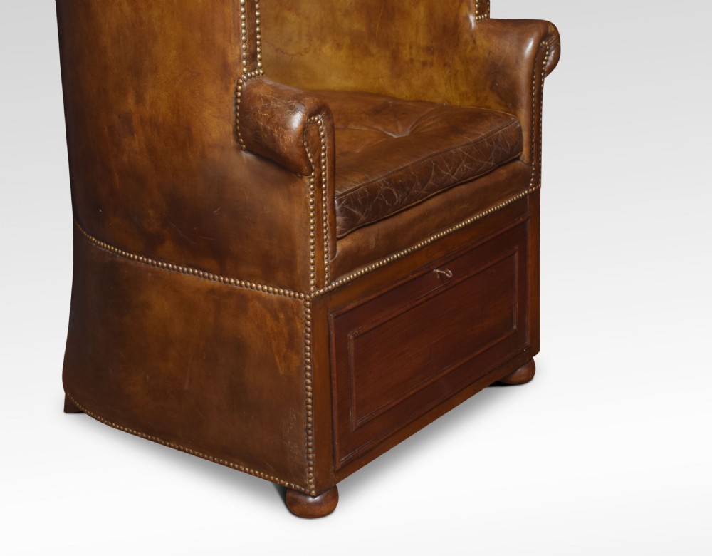 Regency Style Hall Porter’s Chair View III