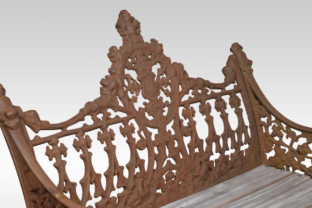 Set Of Cast Iron Garden Seats View VI