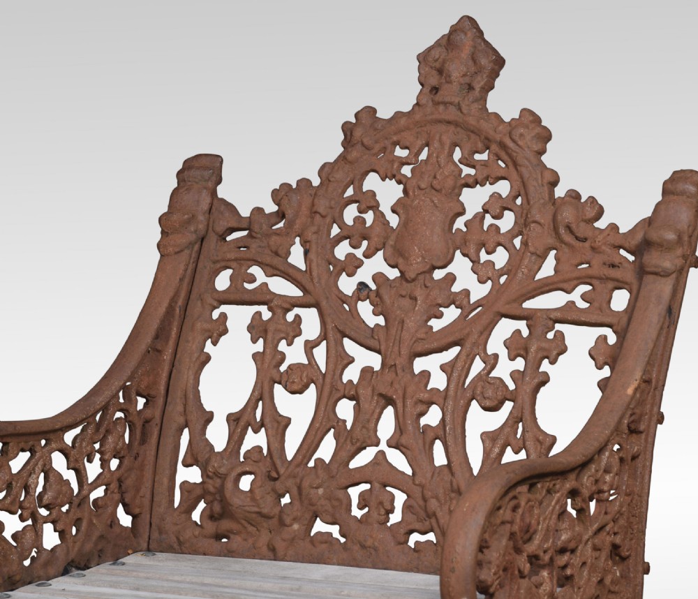 Set Of Cast Iron Garden Seats View IX